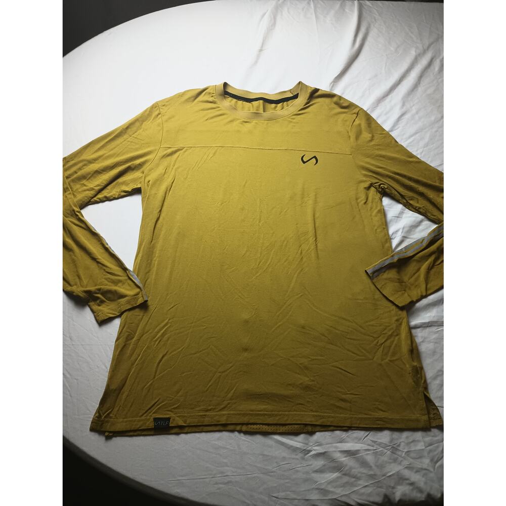 Take Life Further TLF Apparel Modal Men Long sleeve Shirt Air Vents‎ Size Large